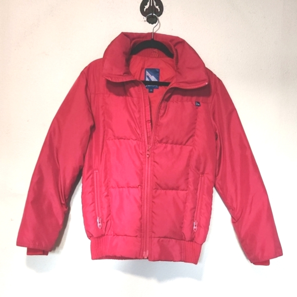 Serac Vintage Down Filled Puffer Ski Jacket Red Size 38 - Picture 11 of 12